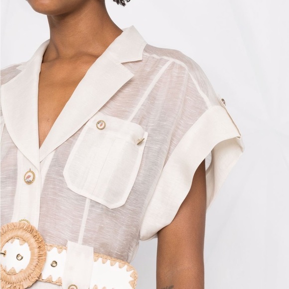 Zimmerman pantsuit size 3 postcard collection. New $1350 sell $1100 exquisite - Picture 6 of 16